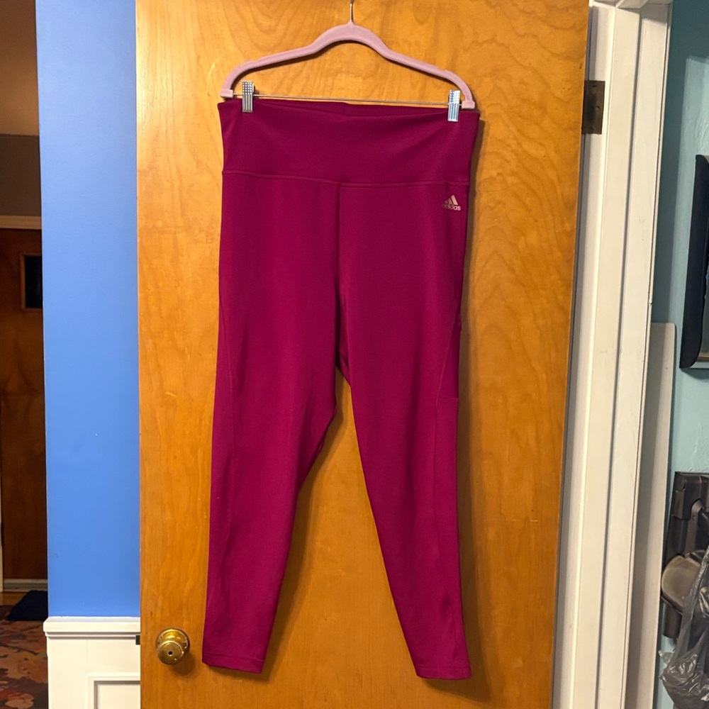 Adidas Women’s Fuchsia Leggings XL